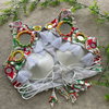 Navratari Special Real Mirror With Real Kaudi Blouse Wholesale Price In Surat